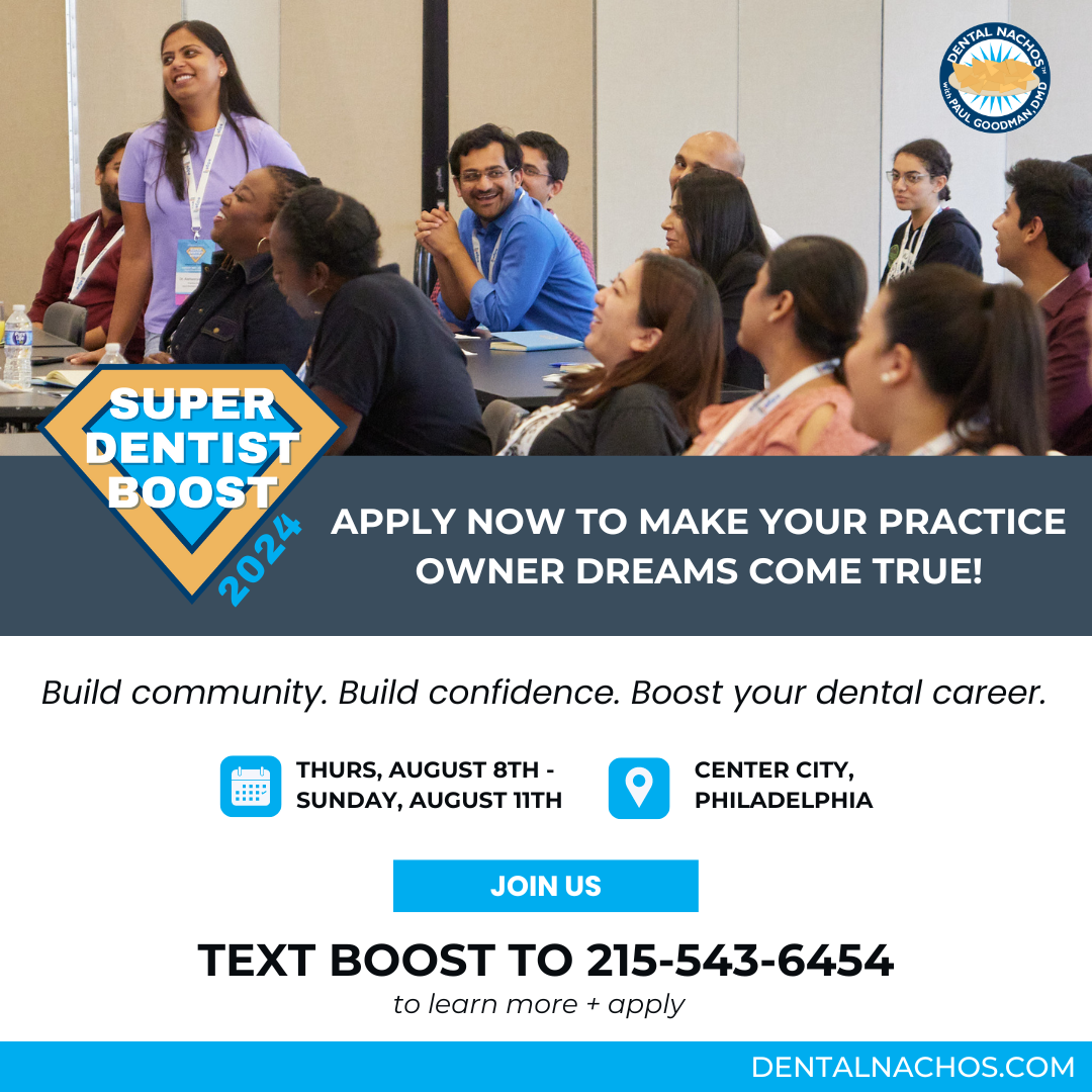 Super Dentist Boost 2024 Sponsor Opportunities